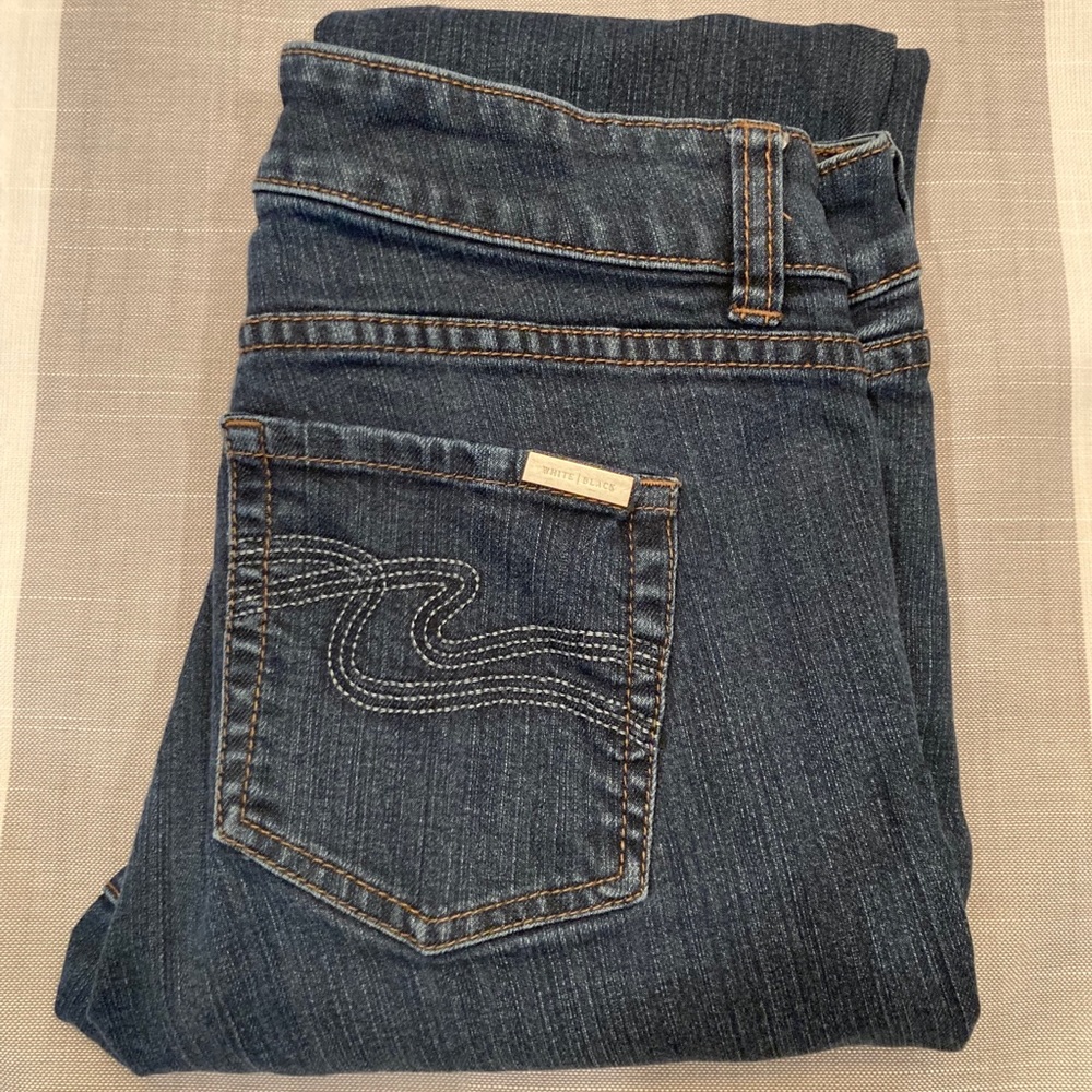 White House Black Market Jean Capris. Size 0.